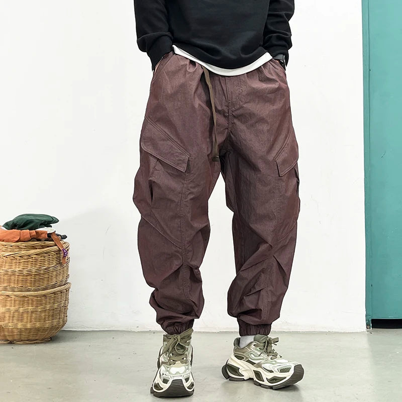 Korean Techwear Cargo Pants