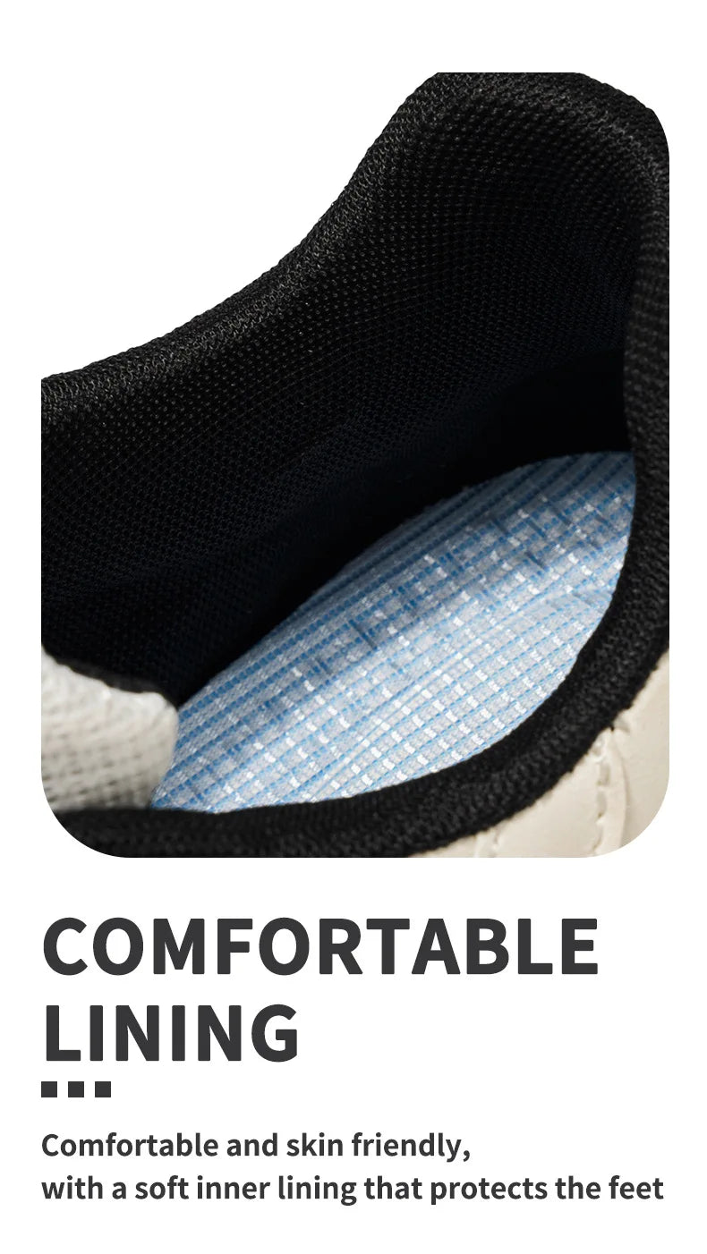 Men's Korean-Style Trendy White Sneakers Fashionable Sports And Casual Shoes for Younger Men