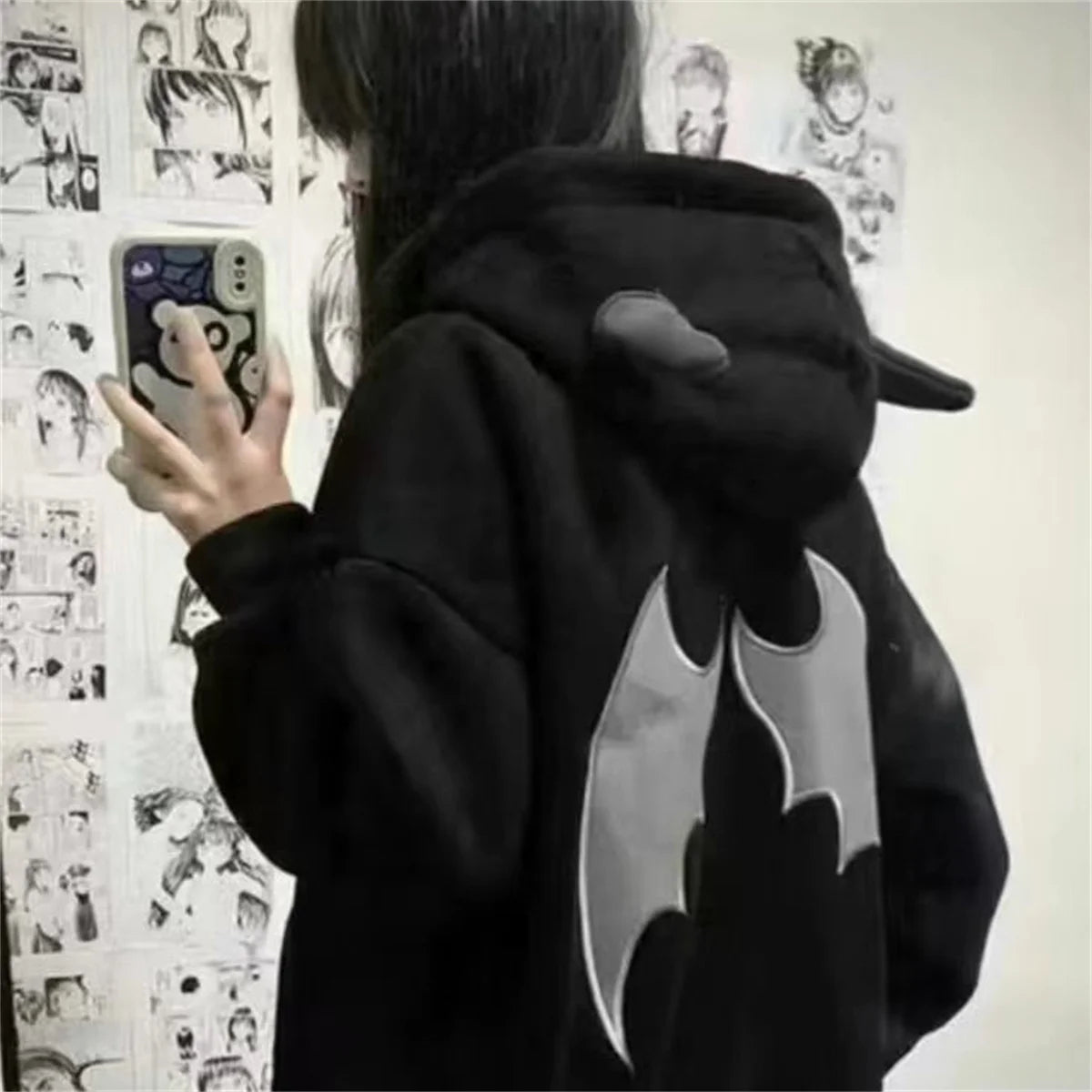 Evil Horns Hoodies Women