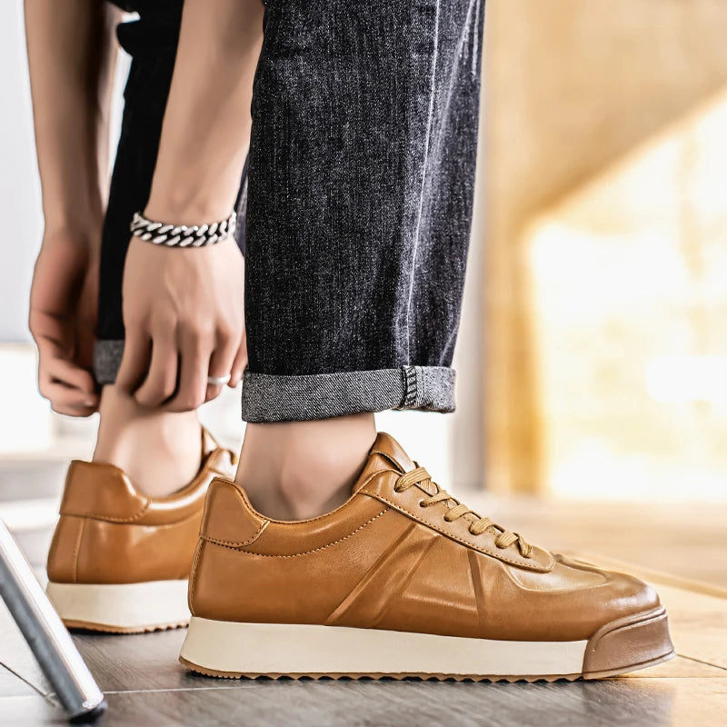 Sneakers Fashion Outdoor Preppy Casual Sense Soft Comfortable Breathable Non Slip Wear Resistant Daily Commuting Flats