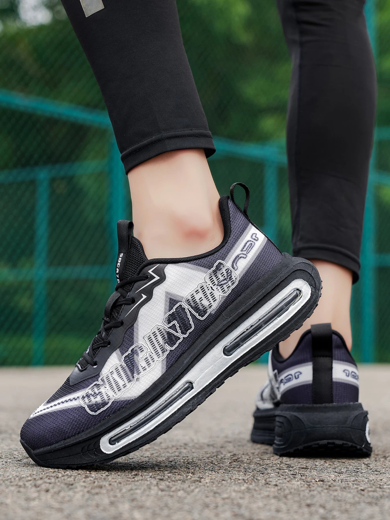 Men's Sneakers - Lightweight Low-Top Design, Cushioned Soles, Suitable for All Occasions, Ideal for Fitness, Jogging,
