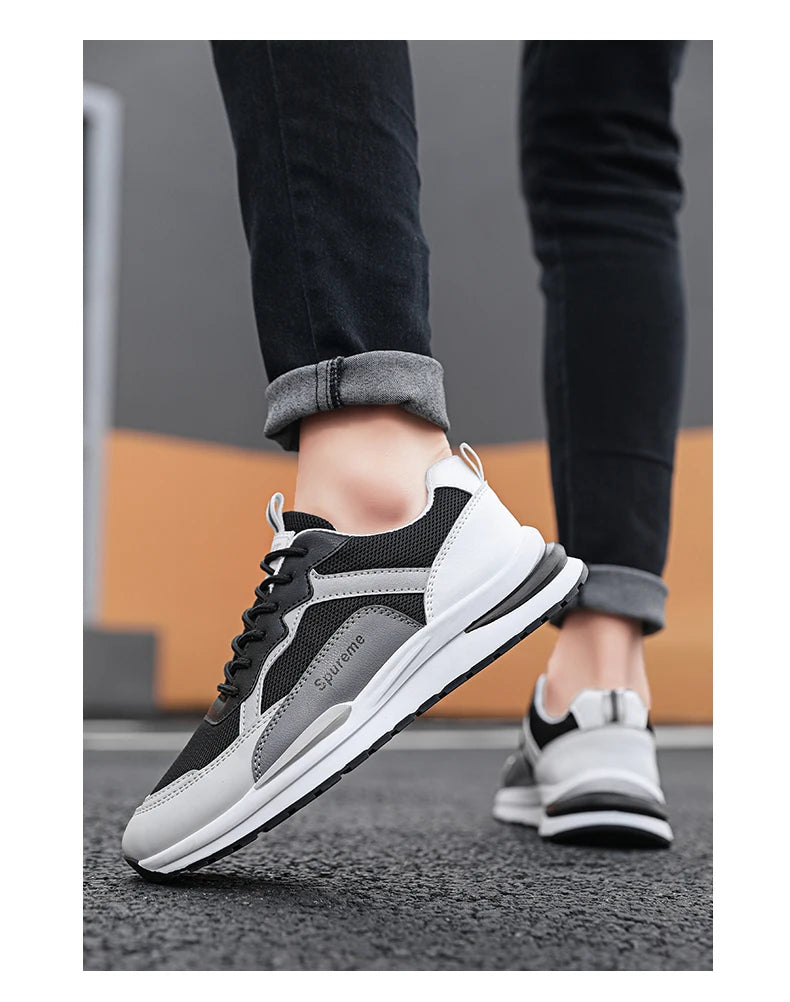 Sneakers for Men Fashion Outsole Male Casual Sport Shoes Man Running Flats Shoes Tenis De Mujer Zapatillas Sapato Masculino