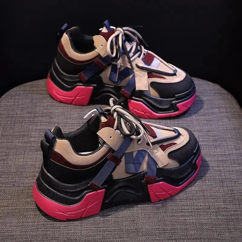 Sneakers Woman Footwear High on Platform