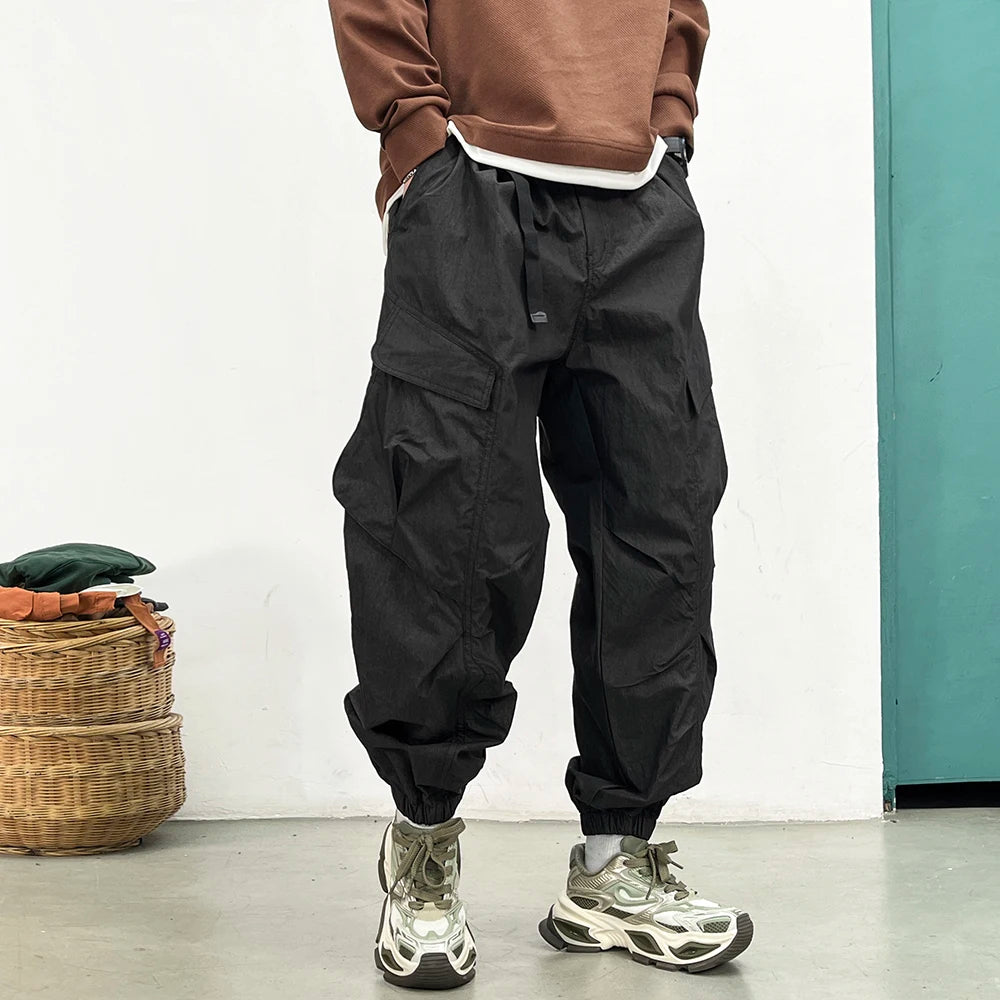 Korean Techwear Cargo Pants