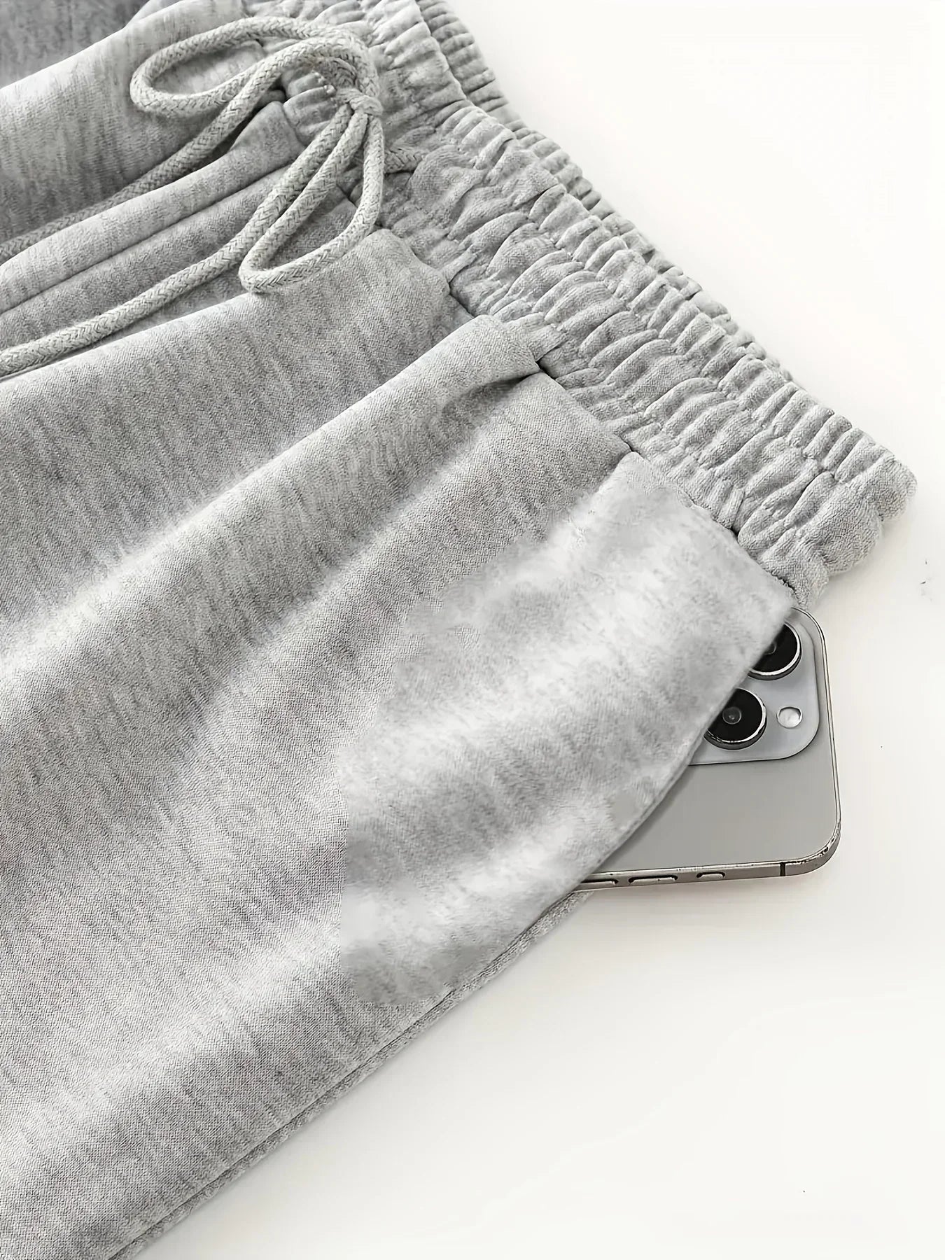 Women's Street Style Casual Sweatpants with Star Print Arrivals for Spring Fleece Loose Fit Streetwear Oversized