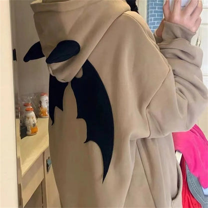 Evil Horns Hoodies Women