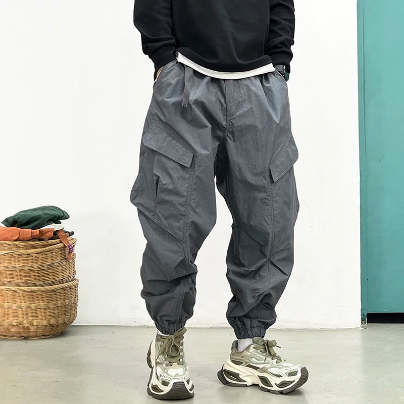 Korean Techwear Cargo Pants