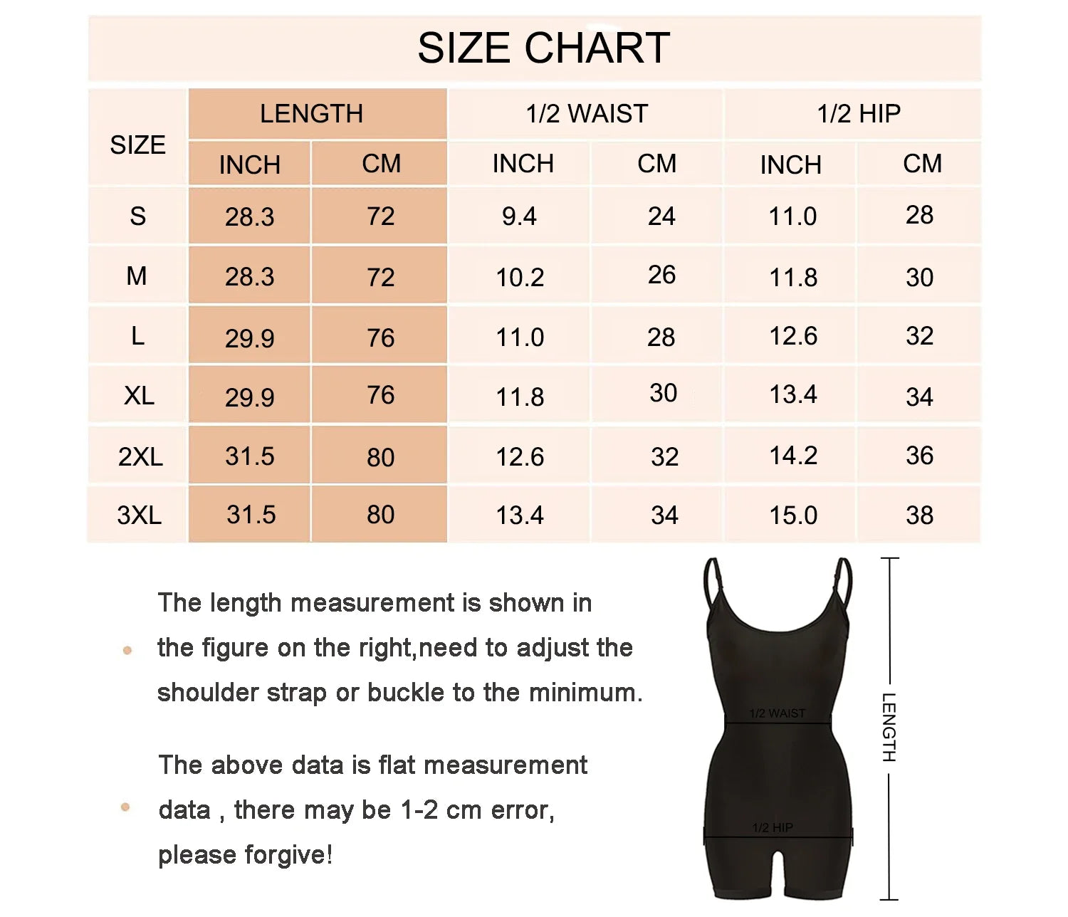 Full Coverage Shapewear