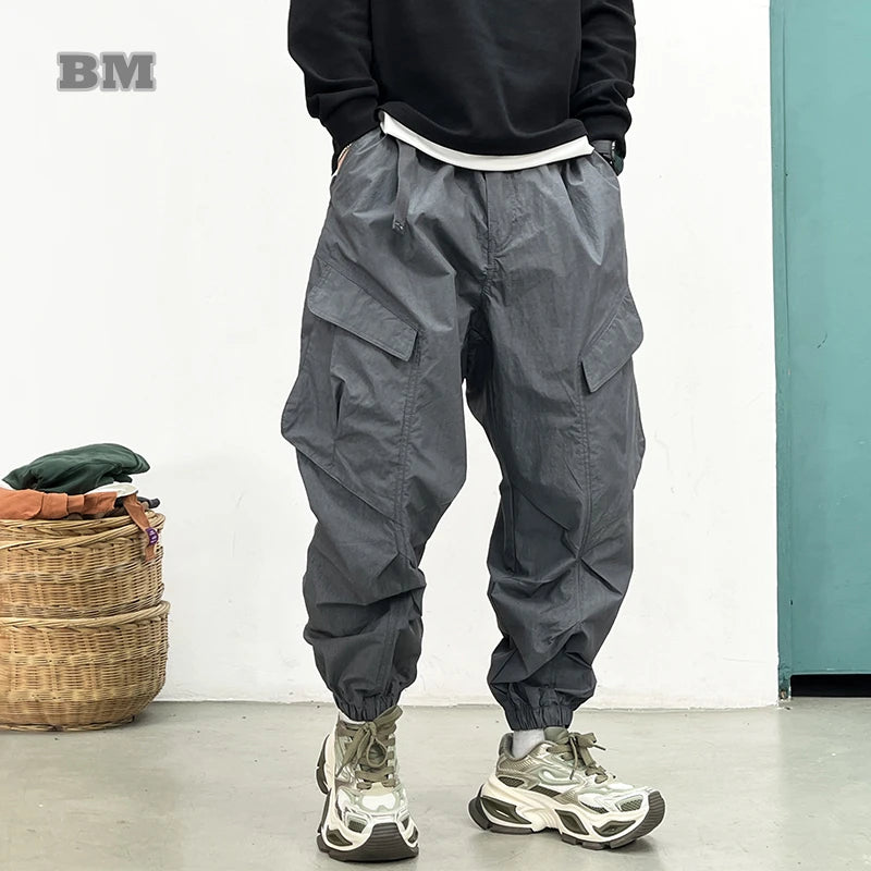 Korean Techwear Cargo Pants