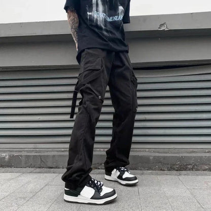 Cargo Pants for Men Wide Street Techwear