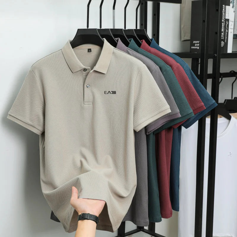 short sleeved letter printed men's
