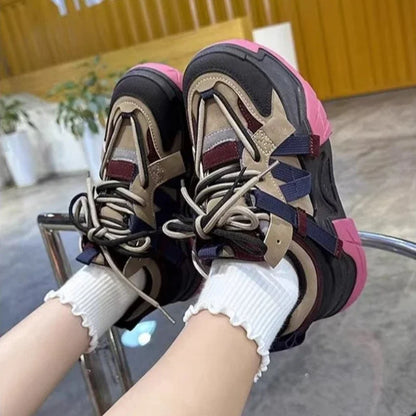 Sneakers Woman Footwear High on Platform