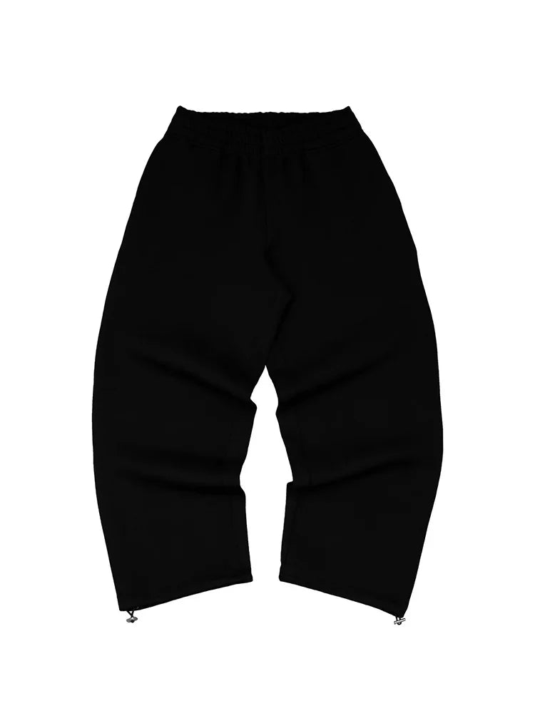 2026 Trendy High Street Retro Casual Streetwear Men's Sports Suit Y2K Harajuku Embroidered Hoodie men Hip-hop Loose Sweatpants