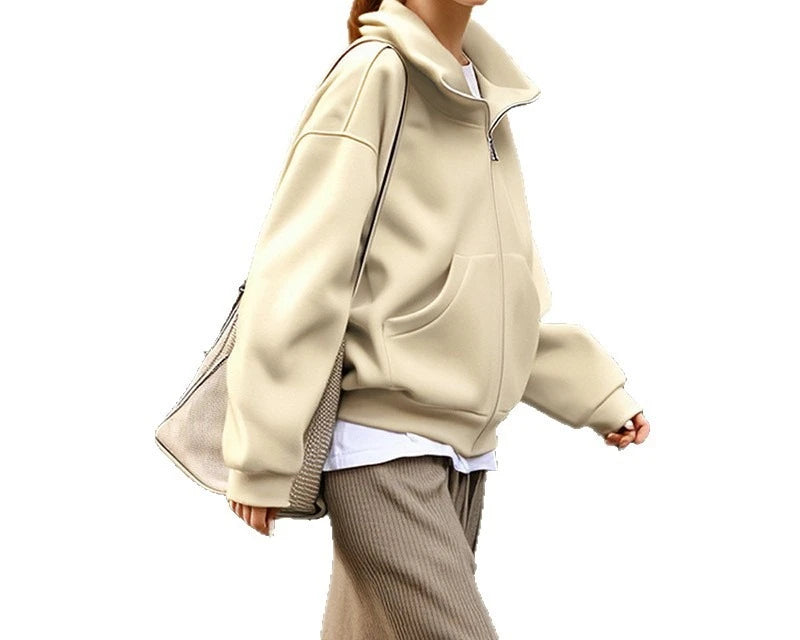 Hooded  Cardigan  Mid Length