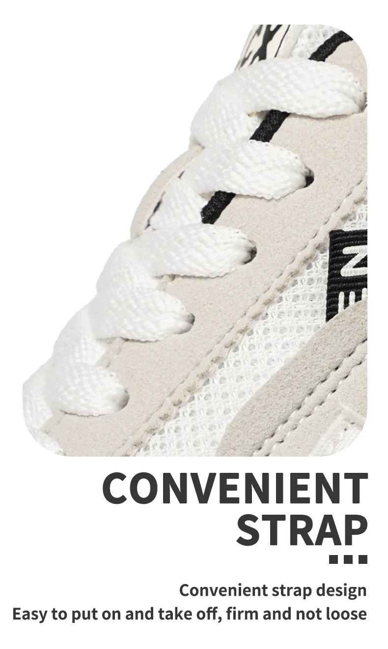 Men's Korean-Style Trendy White Sneakers Fashionable Sports And Casual Shoes for Younger Men