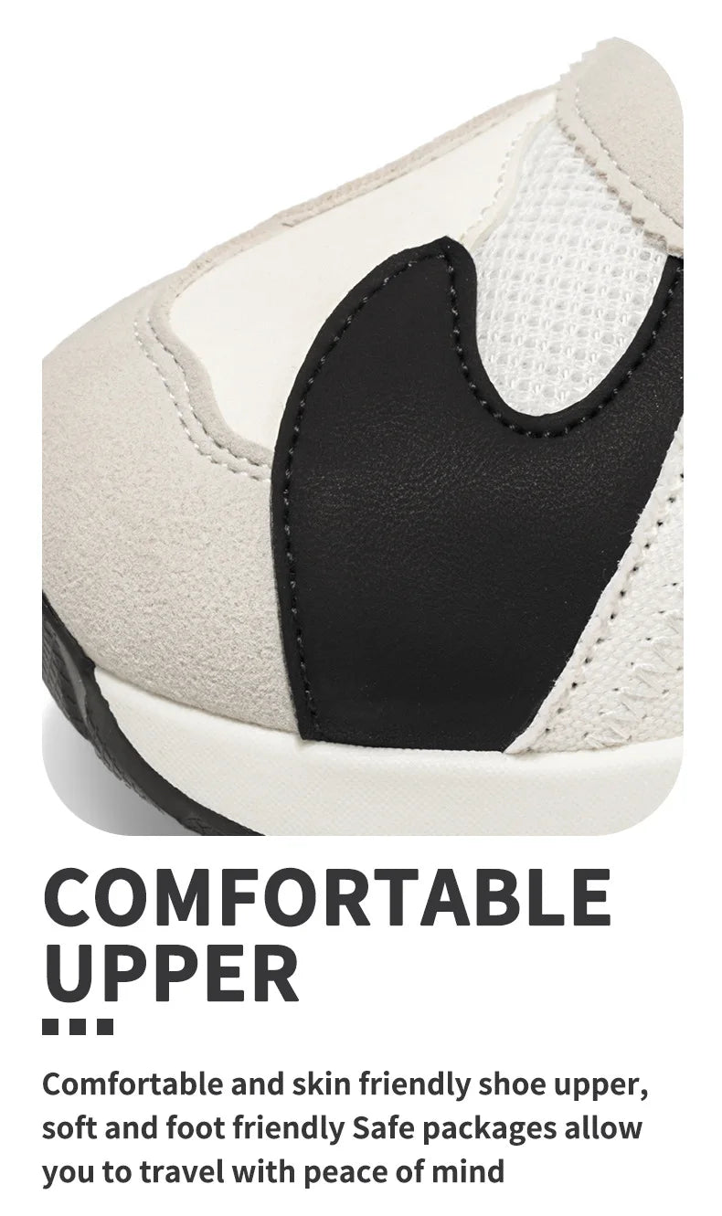 Men's Korean-Style Trendy White Sneakers Fashionable Sports And Casual Shoes for Younger Men
